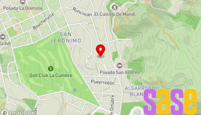 mapa de JG electricista profecional Electricista en La Cumbre