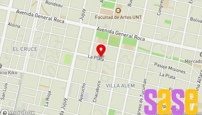 mapa de JG-JULIO GUTIERREZ ELECTRICIDAD Tienda de repuestos para automóviles en San Miguel de Tucumán