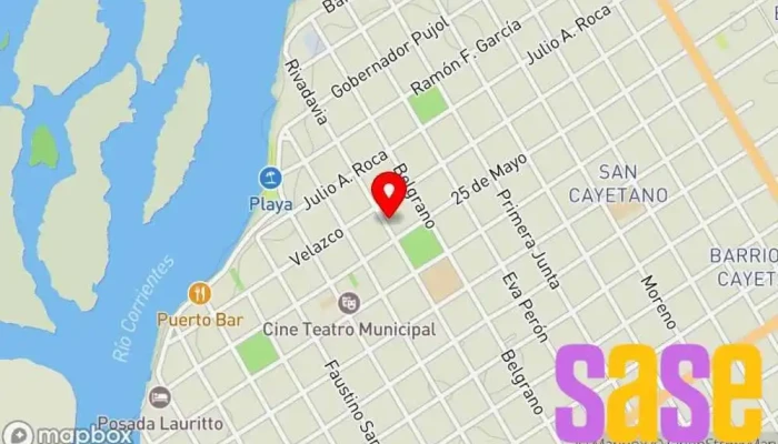 mapa de JHG ELECTRICIDAD Ferretería en Esquina