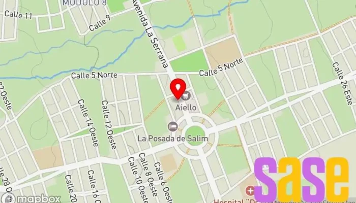 mapa de JJR Electricidad e Iluminación Tienda de electrónica en La Punta