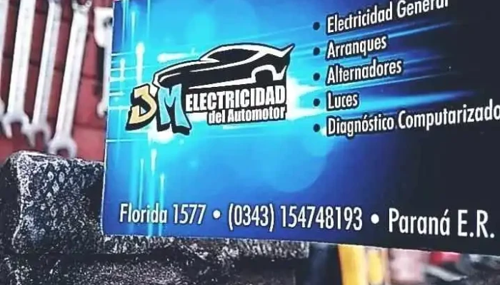 Jm Electricidad Del Automotor -  Del Propietario - Paraná