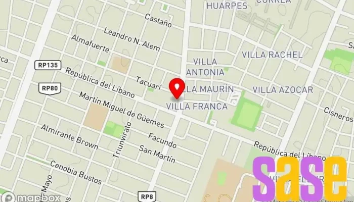 mapa de Job Electrónica Tienda de electrónica en San Juan