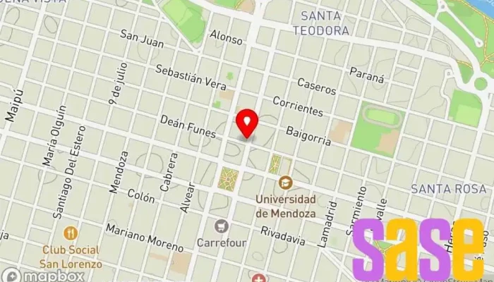 mapa de Jorge Electricidad Tienda de electricidad, Electricista, Tienda de equipos de sonido en Río Cuarto
