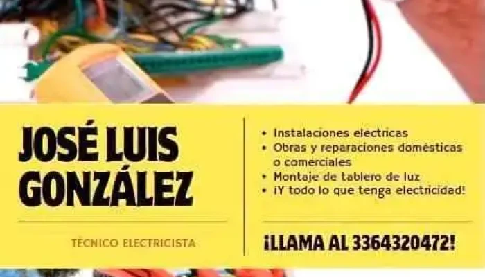 Jose Luis Gonzalez Electricista Del Propietario - Villa Constitución