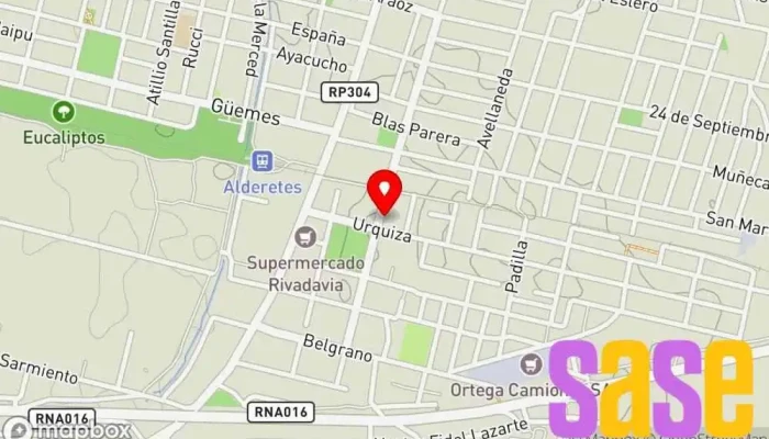 mapa de JOSE (((ONLINE))) Tienda de informática en Alderetes
