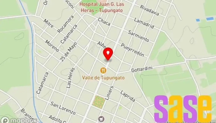 mapa de KG Electricidad e Iluminación Tienda de electricidad en Tupungato