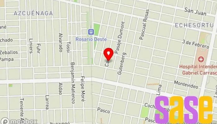 mapa de LA ALTERNA SERVICIO ELECTRICO Y REFRIGERACIÓN Tienda de componentes electrónicos, Electricista, Tienda de neveras en Rosario