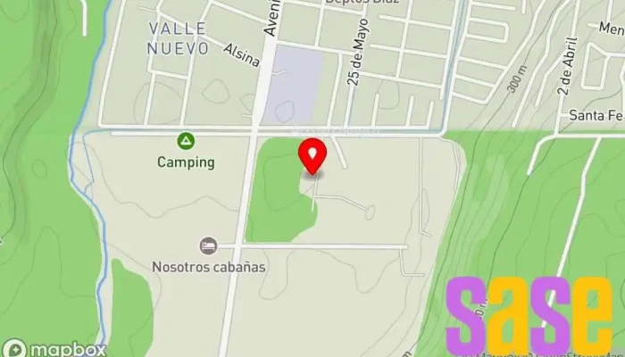 mapa de LA ANTORCHA Emisora de radio en R8430 El Bolsón