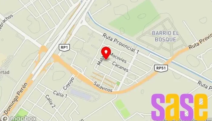 mapa de La banda Hotel en Santiago del Estero
