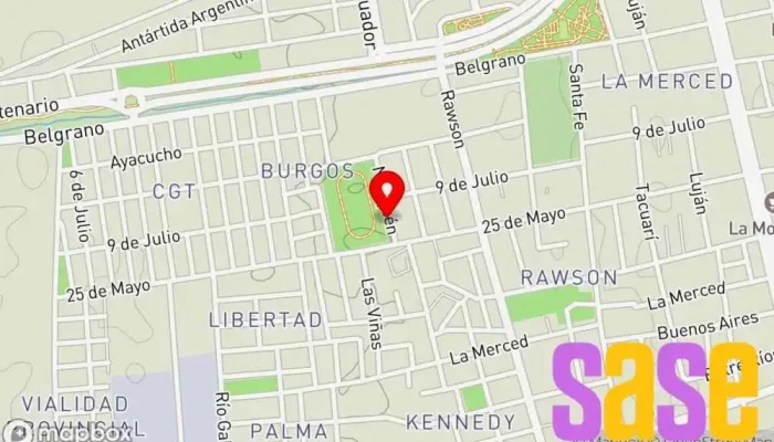mapa de La Bulla Radio Emisora de radio en San Luis