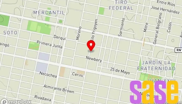 mapa de La Casa - Insumos Eléctricos Electricista en Cañada de Gomez