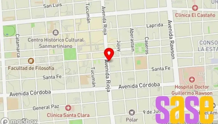 mapa de La Casa del Parlante Proveedor de equipos audiovisuales en EKQ