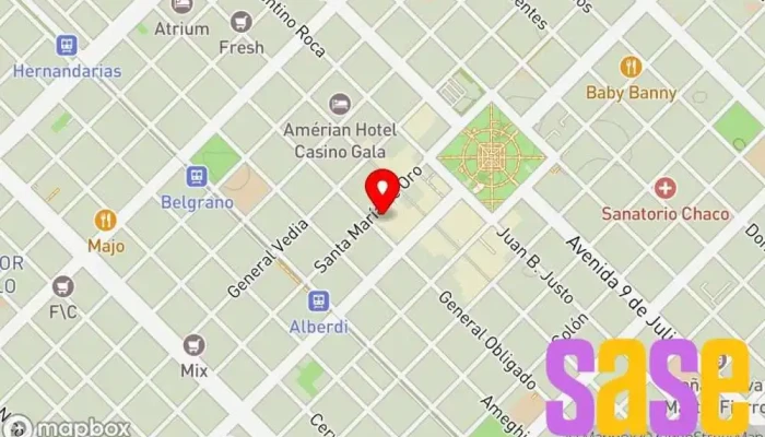 mapa de La Casa del Ventilador Tienda de electrodomésticos, Contratista de aire acondicionado en Resistencia