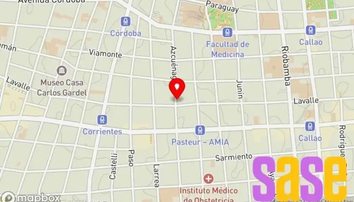 mapa de L.A ELECTRÓNICA MAYORISTA Electrodomésticos para mayoristas en Cdad. Autónoma de Buenos Aires