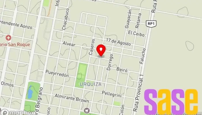 mapa de LA LUCE Tienda de componentes electrónicos, Ferretería, Tienda de iluminación en Morteros