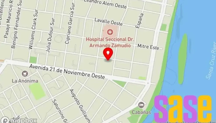 mapa de La Moneda, Casa de Música Tienda de instrumentos musicales en Cmte. Luis Piedrabuena