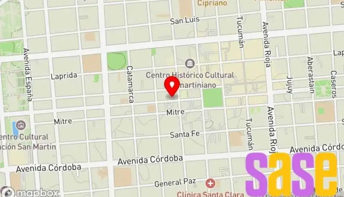 mapa de La Popu Fm Emisora de radio en DCB