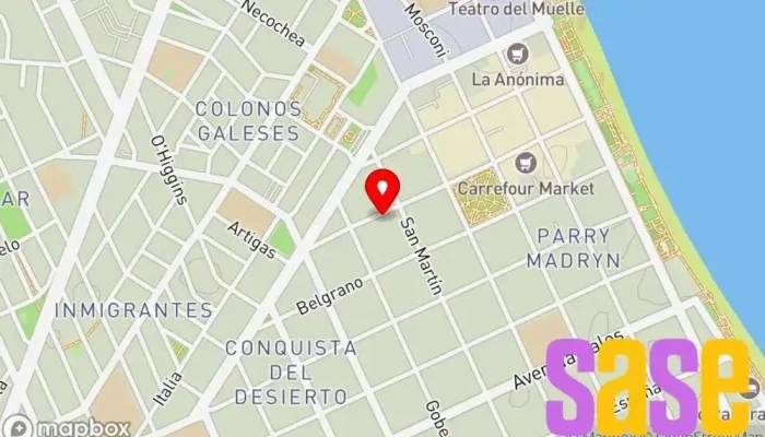 mapa de Lautrec ENERGY Tienda de iluminación en Puerto Madryn