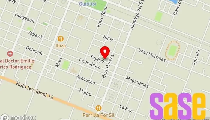mapa de Litoral Mecatronica Automotriz Taller de reparaciones eléctricas en Quitilipi