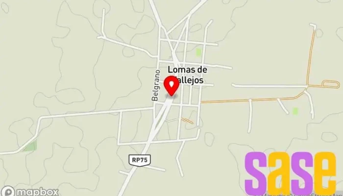 mapa de Lomas de Vallejos  en Lomas de Vallejos