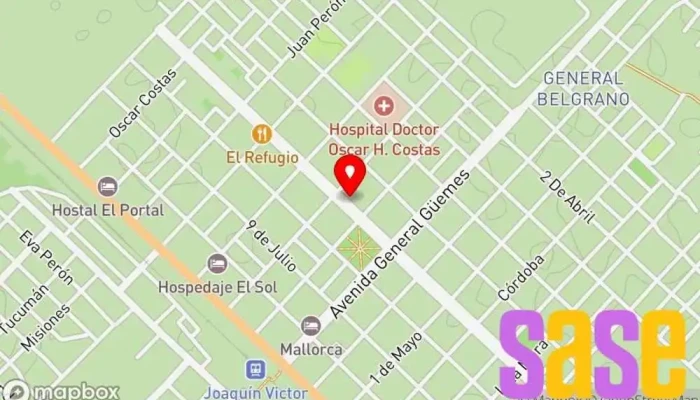mapa de Lore variedades y peluqueria Tienda de electrónica en Joaquin V. González