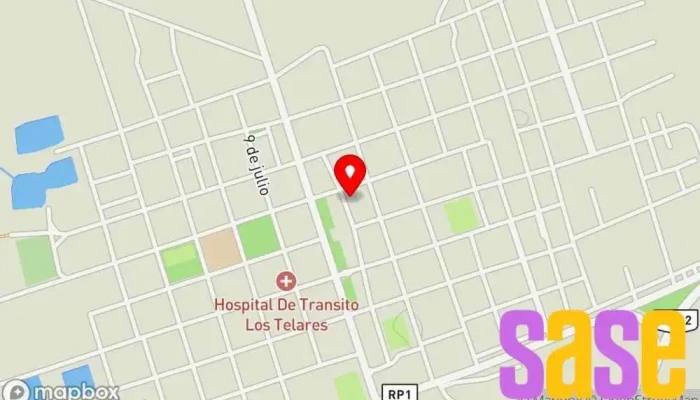 mapa de Los telares Mirador en Los Telares