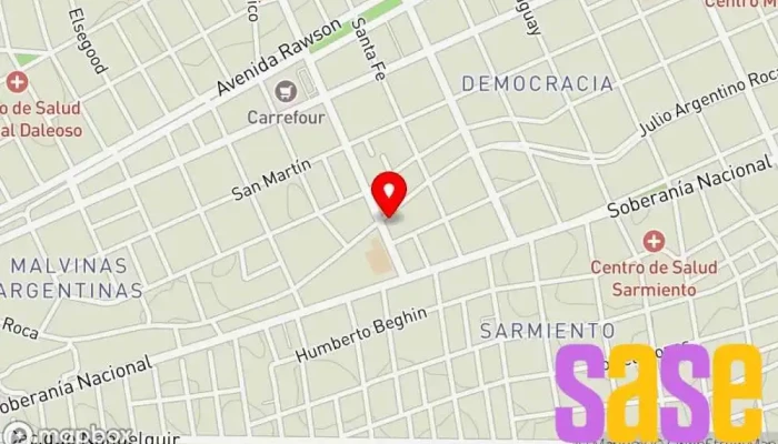mapa de Lostra Taller de automóviles en Trelew
