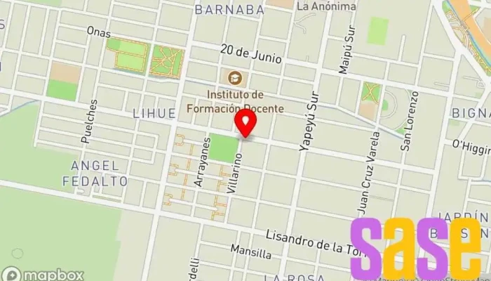 mapa de LS Electrónica  en Villa Regina