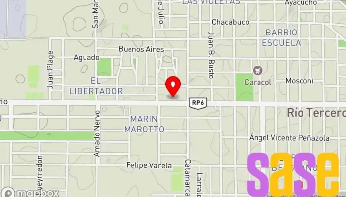mapa de Luis Malpassi Electricidad S.A. Tienda de electricidad en Río Tercero