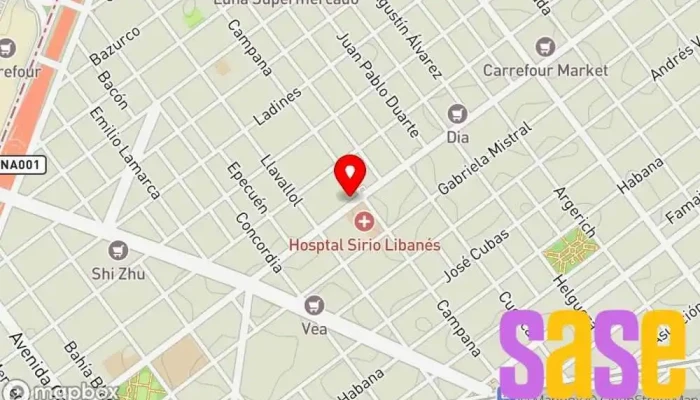 mapa de Lumar Electric - Materiales Eléctricos Tienda de componentes electrónicos en Cdad. Autónoma de Buenos Aires