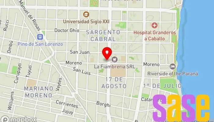 mapa de Lumiere Tienda de iluminación, Tienda de componentes electrónicos en FMI