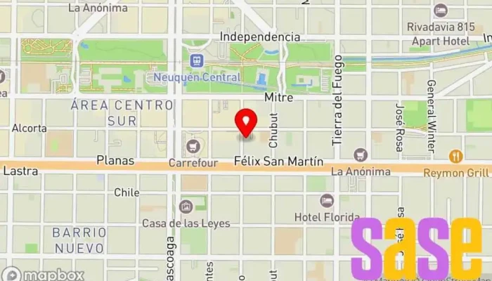 mapa de Luz del Valle Tienda de electricidad, Tienda de iluminación en Neuquén
