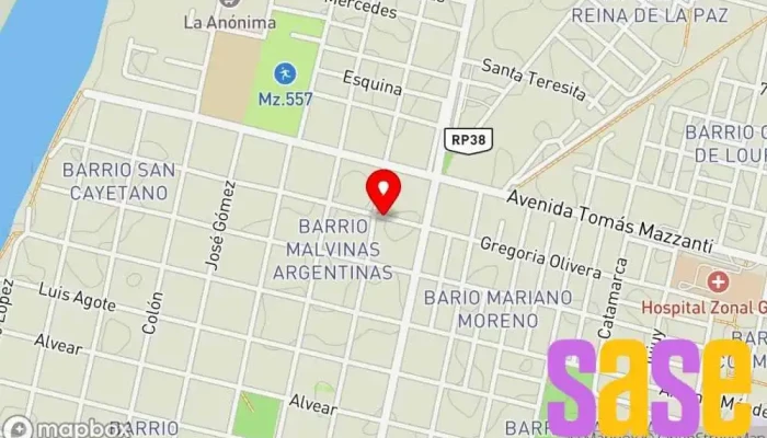 mapa de M Electricidad Goya Tienda de electricidad en Goya