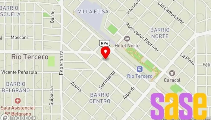 mapa de Malpassi Iluminación Tienda de electricidad en Río Tercero