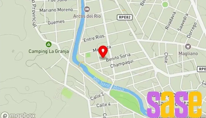 mapa de Martinez Servicio Técnico Servicio de reparación de aire acondicionado, Servicio de reparación de microondas, Servicio de reparación de neveras, Comercio, Servicio de reparación de lavadoras y secadoras en Santa Rosa de Calamuchita