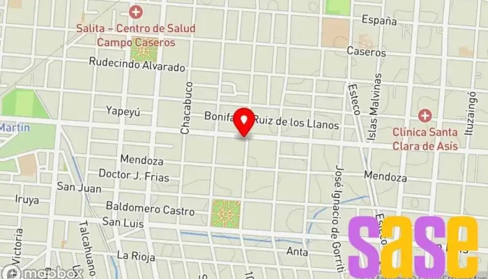 mapa de Max Electricidad Tienda de electricidad, Ferretería en Salta