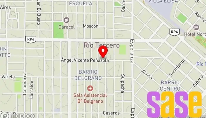 mapa de Maycar Taller mecánico en Río Tercero