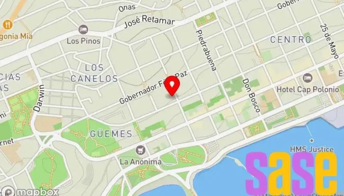 mapa de MB Servicios Eléctricos Electricista, Servicio de reparación de aire acondicionado en Ushuaia