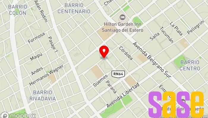 mapa de Mc electricidad Tienda de iluminación en Santiago del Estero