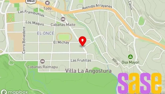 mapa de Mecánica Claudio - Inyección Electrónica Taller de reparación de automóviles en Villa La Angostura
