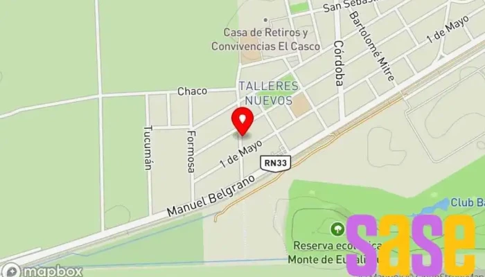 mapa de Mecanica Y Electricidad Navarro Taller de reparación de automóviles en Pérez