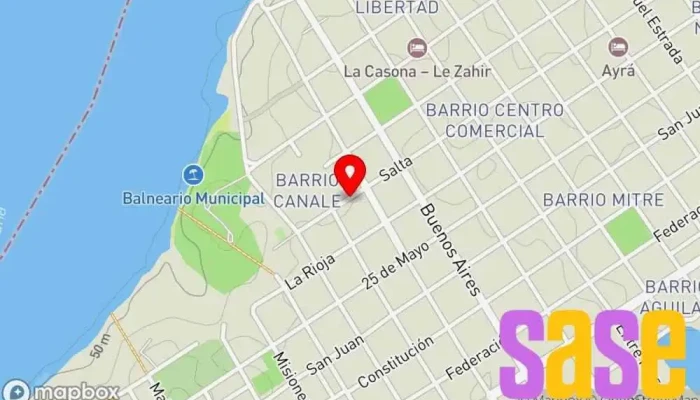 mapa de Megalatina Fm Emisora de radio en W3432 Bella Vista