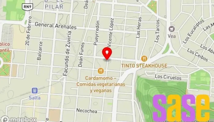 mapa de MegaTech Electrónica Salta Comercio, Tienda de accesorios para móviles en Salta