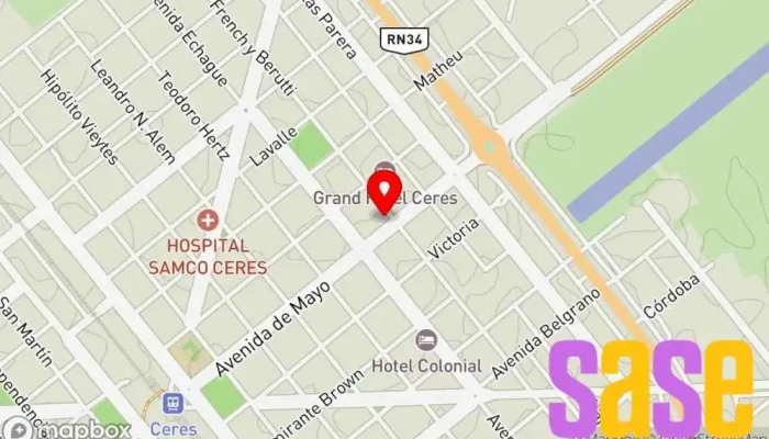 mapa de Megatone.net Tienda de electrónica, Tienda de electrodomésticos de segunda mano en Ceres