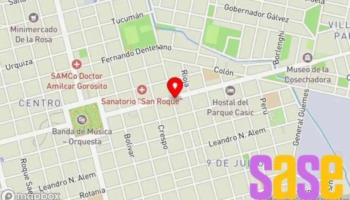 mapa de Megatone.net Tienda de electrónica, Tienda de electrodomésticos de segunda mano en Sunchales