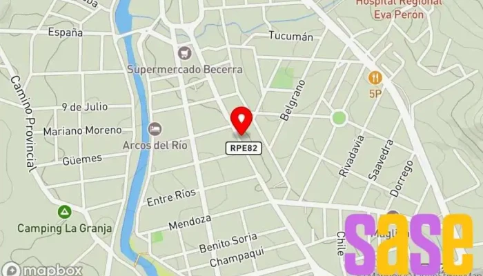 mapa de Megatone.net Tienda de electrónica, Tienda de electrodomésticos de segunda mano en Santa Rosa de Calamuchita