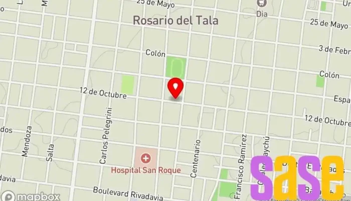 mapa de Met  en Rosario del Tala