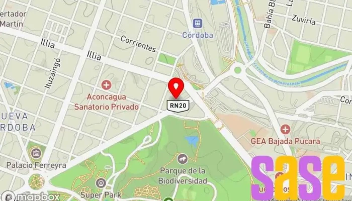 mapa de MIC Electricidad & Seguridad Electricista, Tienda de alarmas antirrobo, Proveedor de sistemas de seguridad en Córdoba