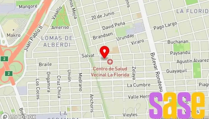 mapa de MIGUEL E HIJOS Taller de reparación de automóviles, Servicio de reparación de aire acondicionado en Rosario