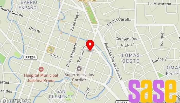 mapa de Moreno Multimedia Tienda de informática en Villa Allende
